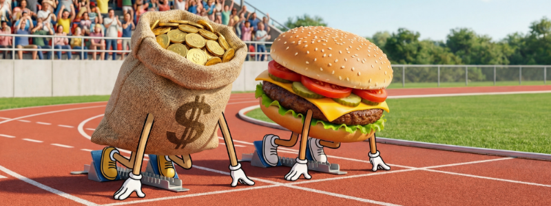 Altın mı Daha Hızlı? Yoksa Hamburger mi? 🍔✨